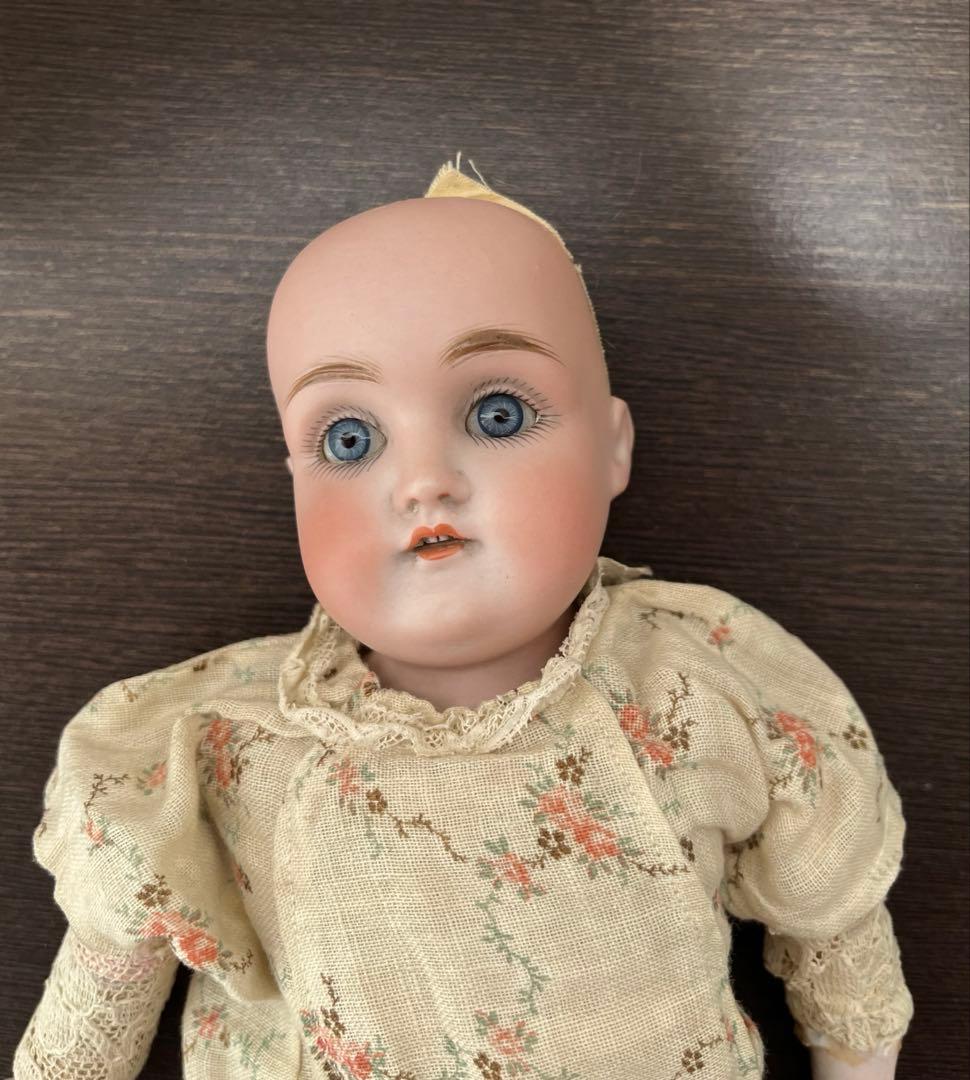 ▪︎アンティークドール▪︎ケストナー154 ▪︎28cm ▪︎難あり▪️スタンド付き