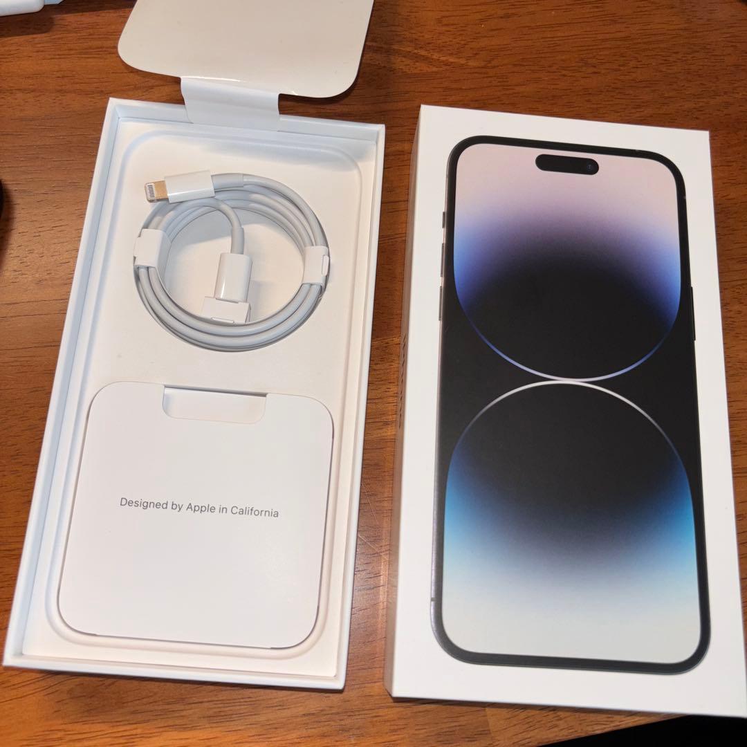 Apple iPhone 14 Pro max 128GB スペースブラック本体