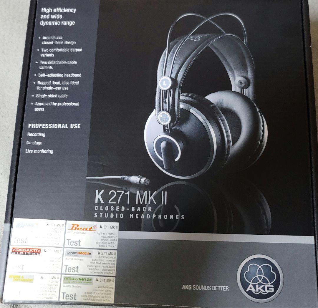 ❗３月中に売却希望AKG ( アーカーゲー ) K271MK2 ヘッドホン