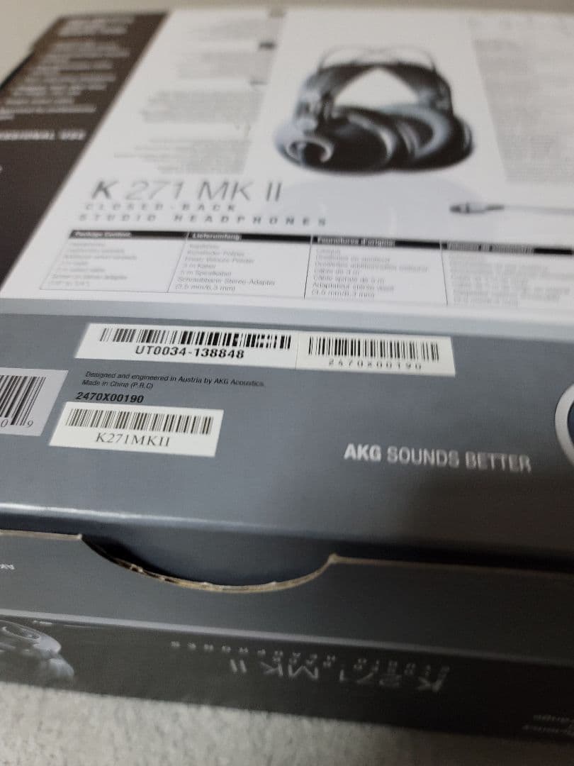 ❗３月中に売却希望AKG ( アーカーゲー ) K271MK2 ヘッドホン