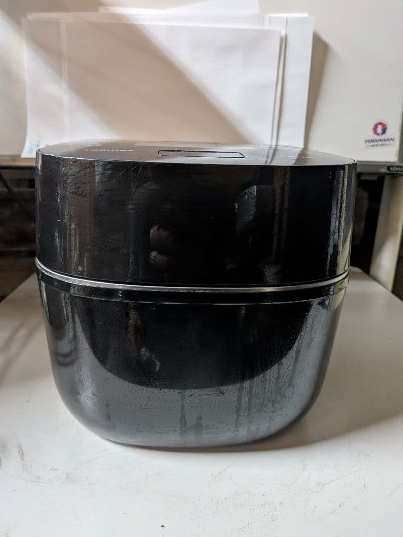 TOSHIBA 真空圧力IH炊飯器 RC-10VSR 5.5合 動作品 ブラック