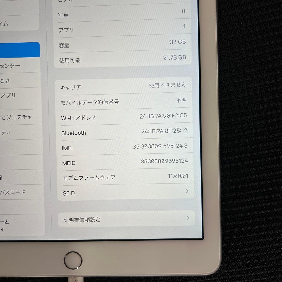 Apple iPad (第６世代) Wi-Fi + Cellular 32GB