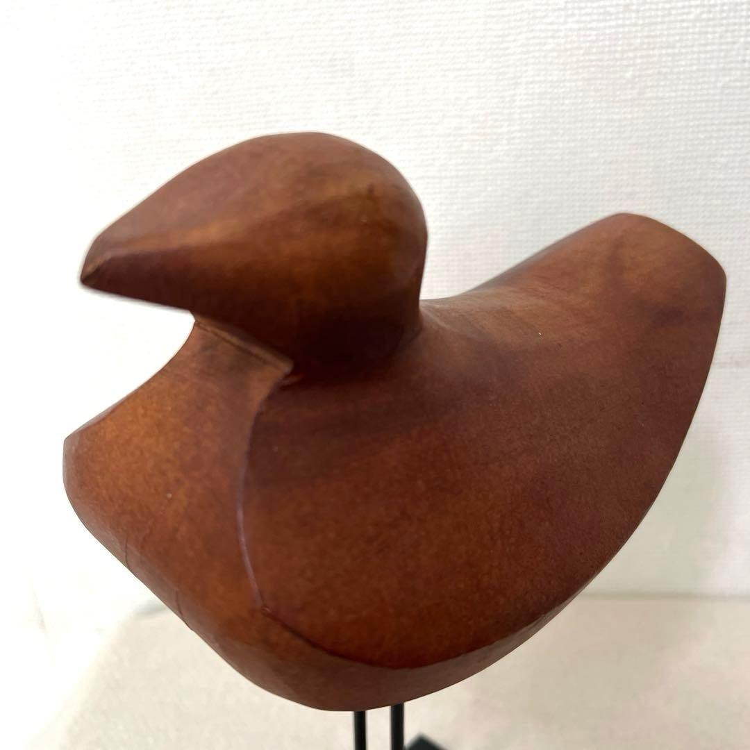 ACTUS アクタス 鳥 バード アカシア 無垢オブジェ アイアン 廃盤品 希少