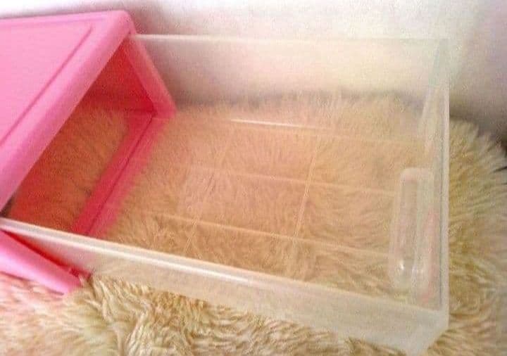 値下げ　当時物　1997年　ハローキティ　収納ケースBOX　平成レトロ　カオハナ