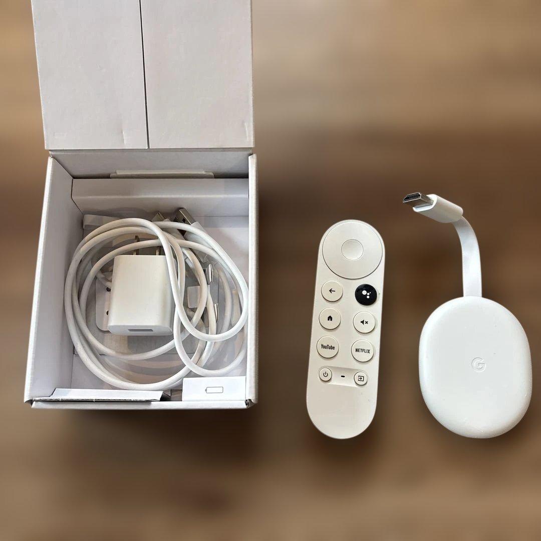 Chromecast with GoogleTVの本体　中古品