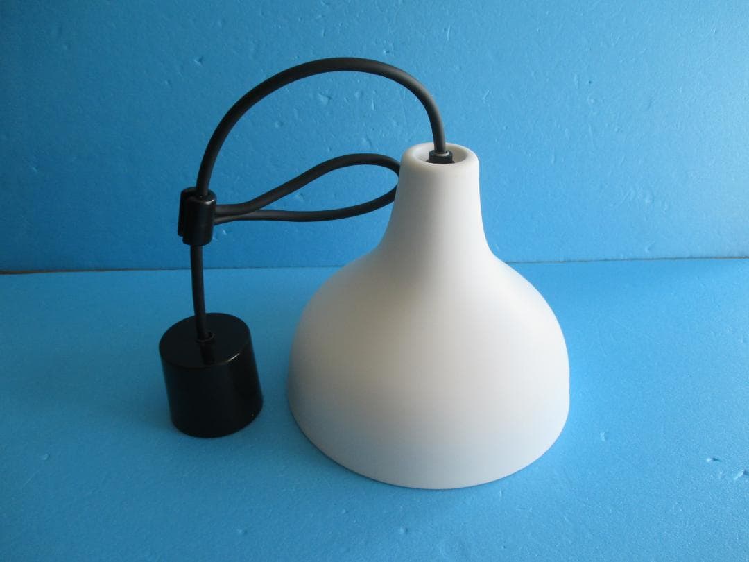 無印良品廃盤品◎陶器製ペンダントライト◎白磁照明器具