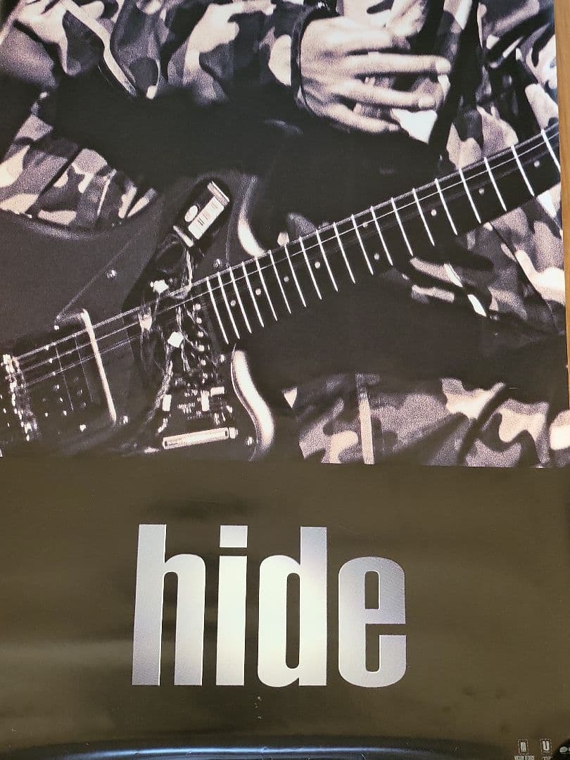 hide 特大ポスター 美品