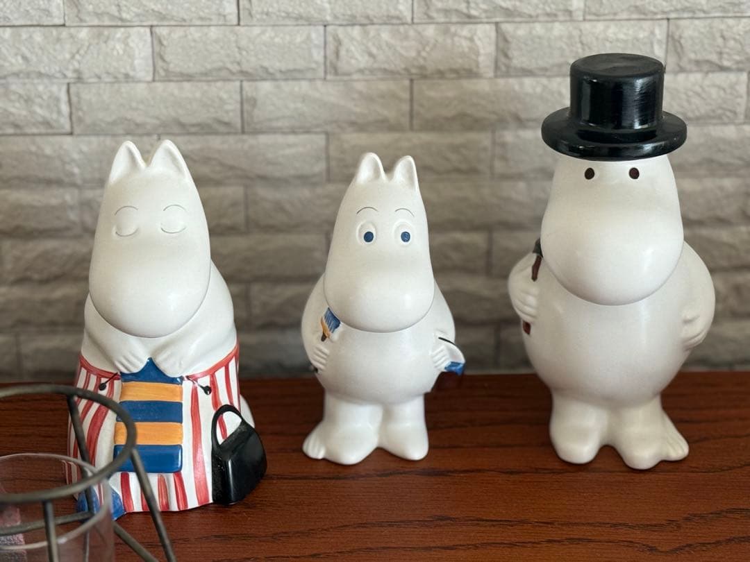 廃盤品　アラビア　ARABIA ムーミン　フィギュア　3体セット