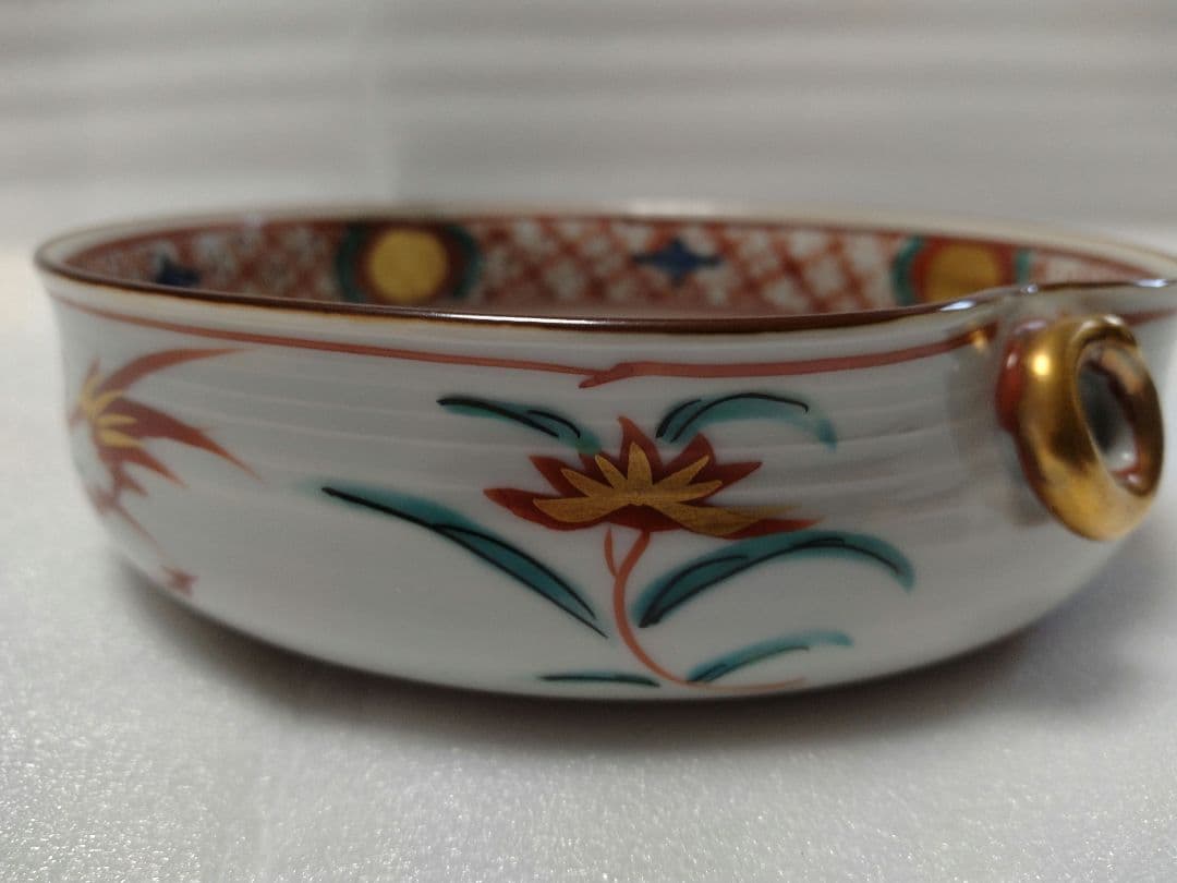 北村賀善 中鉢 浅鉢 中皿 鳳凰文