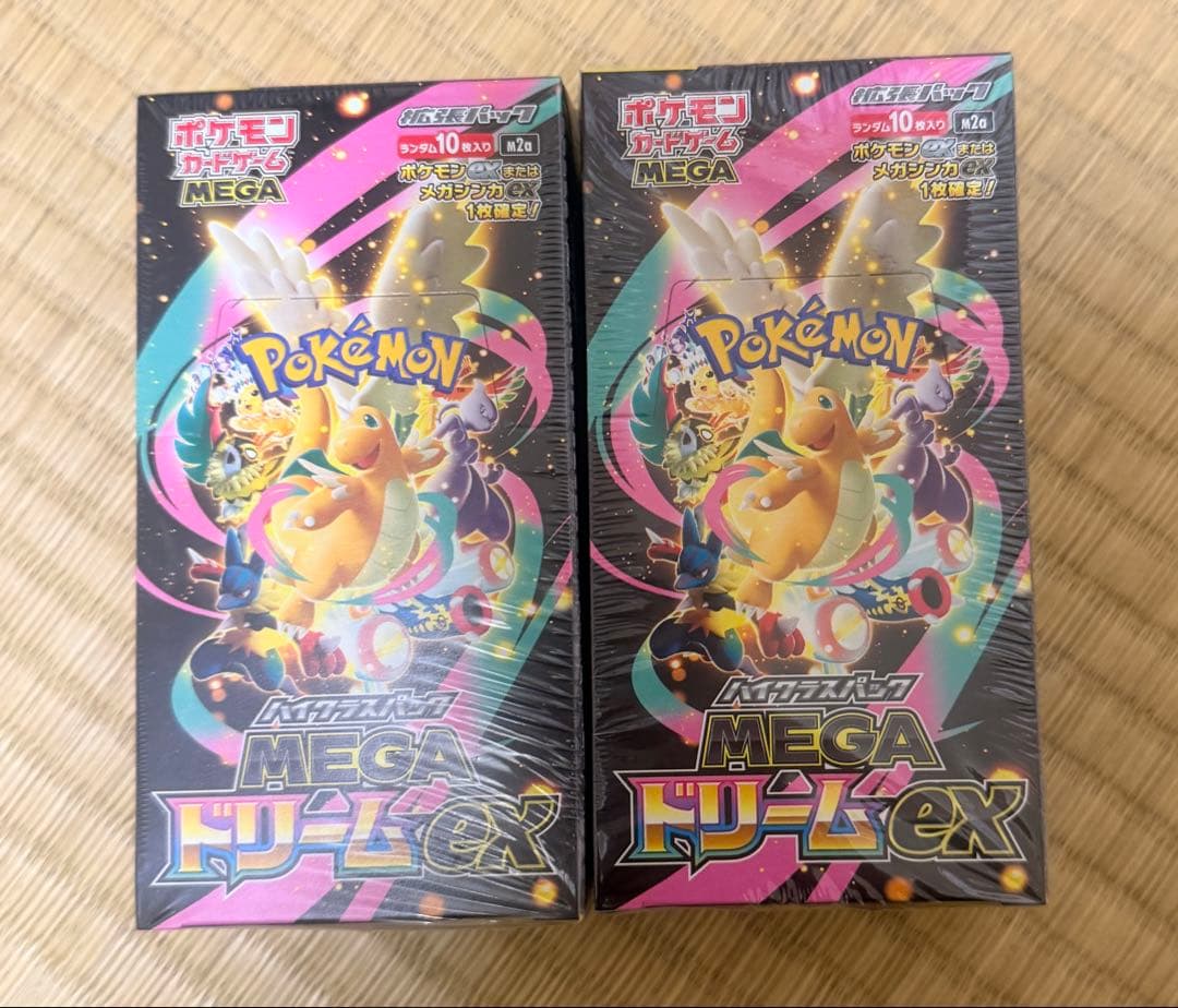 ポケモン MEGA ドリームEX 10パック入りシュリンク付き