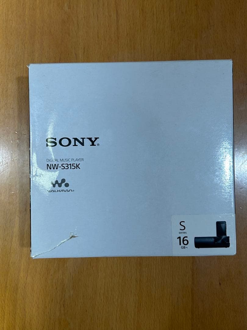 ウォークマン　Sony NW-S315K デジタルオーディオプレーヤー
