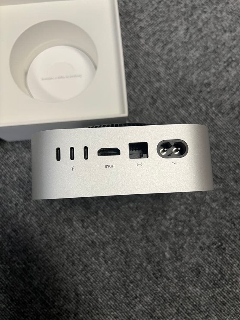 Macデスクトップ Macmini M4 pro 24GB/512GB