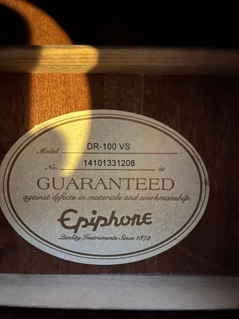 Epiphone G-400 アコースティックギター サンバースト