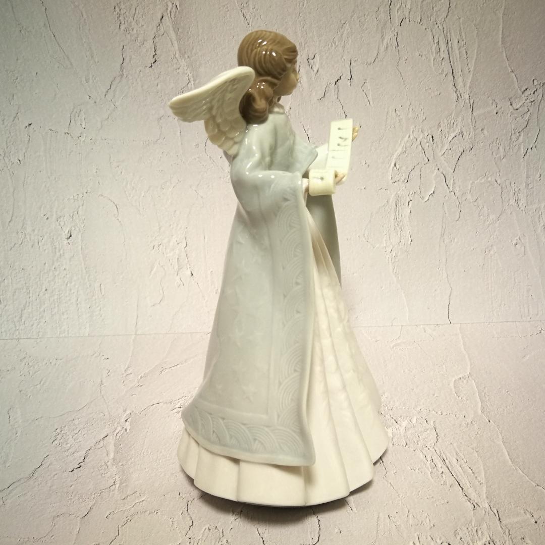 リヤドロ  楽譜を持つ天使  ブルー  LLADRO 5719