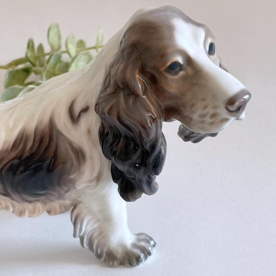 ダール イェンセン Dahl  犬 コッカースパニエル フィギュリン