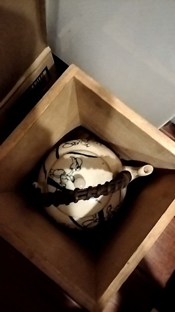 希少　古美術　美術品　清水焼　陶器　高橋道八　華中亭道八　急須　アンティーク