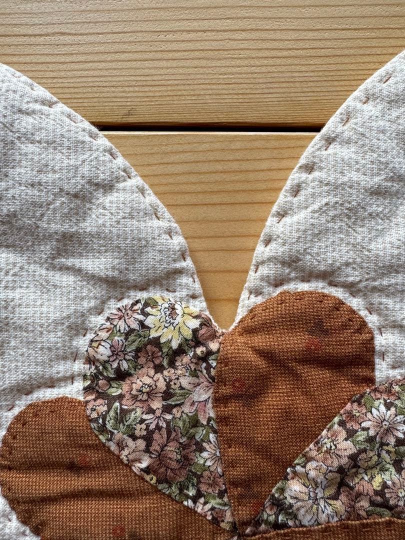 ハンドメイド パッチワーク 大判サイズ ベッドカバー マルチカバー