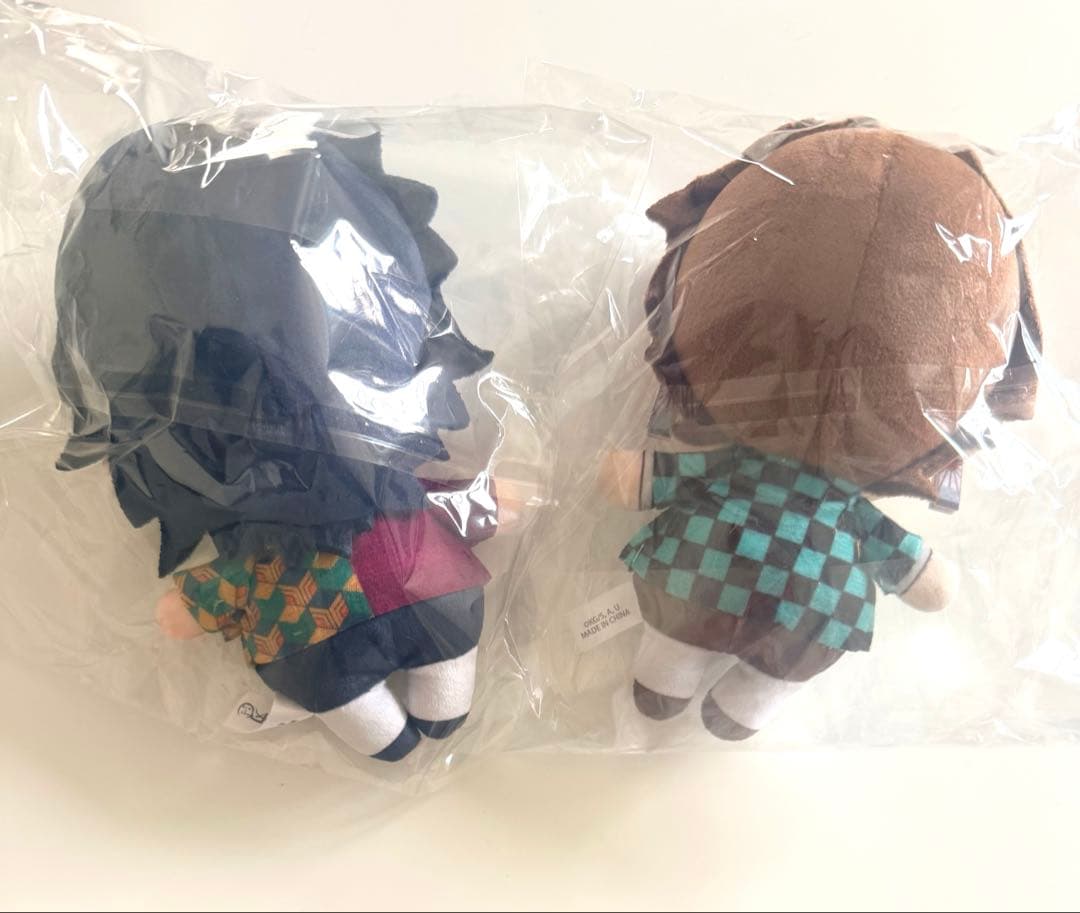 初版　鬼滅の刃　ufotable ゆらふわぬいぐるみ　義勇　炭治郎