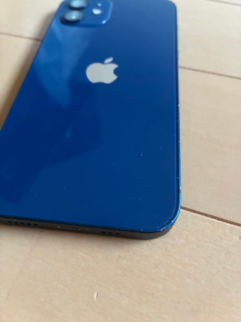 【ジャンク品】iPhone 12 ブルー　iPhone 17eの箱付き