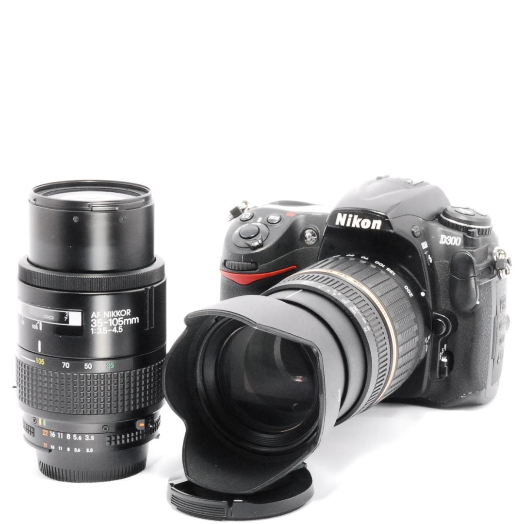 重厚感のある頑丈なボディ⭐️NikonD300 ダブルレンズセット 極上品