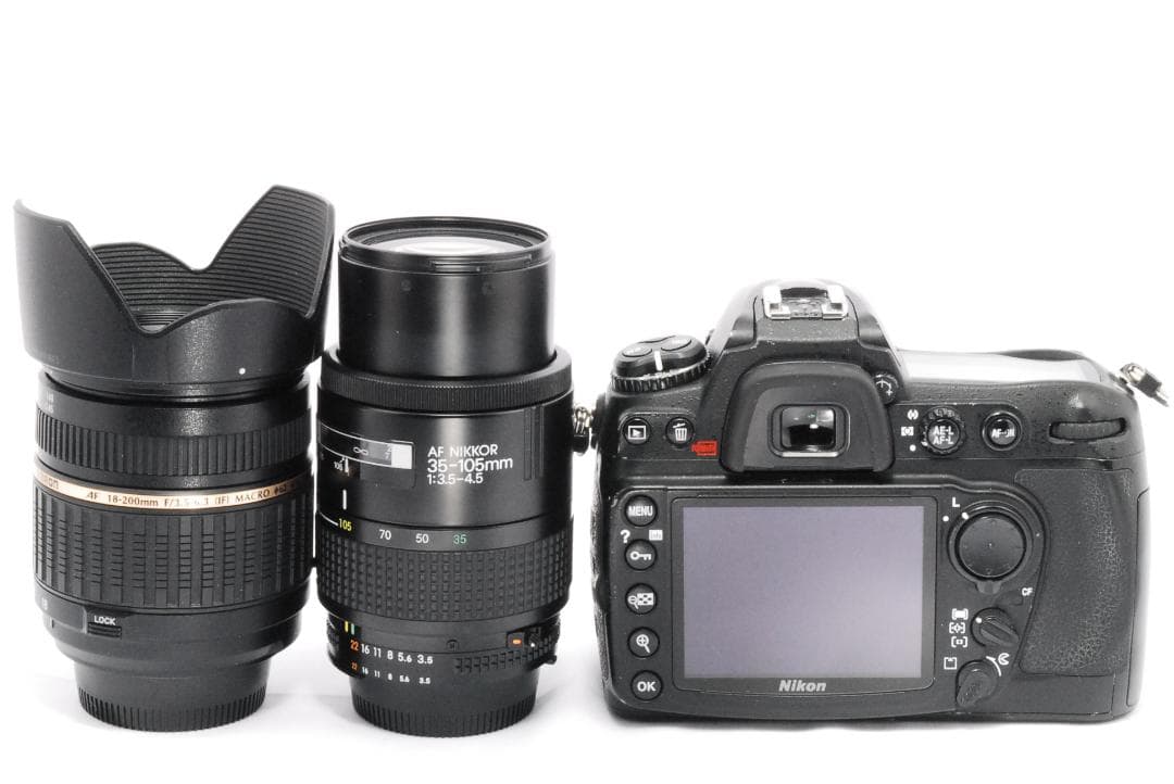 重厚感のある頑丈なボディ⭐️NikonD300 ダブルレンズセット 極上品