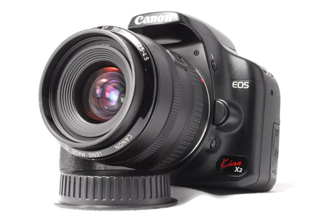 Canon EOS Kiss X2✨ダブルレンズ✨すぐに使える✨カメラデビュー