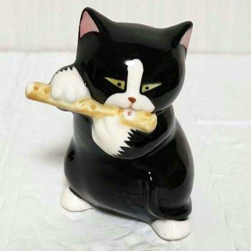 黒猫のオーケストラ　置物　セブンコーポレーション　10体セット