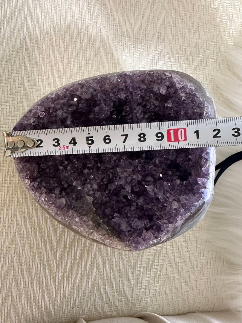 極美結晶✨ウルグアイ産アメジストドーム 約1.16kg 濃紫 天然石クラスター
