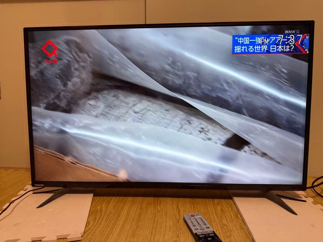 美品東芝　43C310X 43型2018年製⭕️上地、BS/CS動画可4kテレビ