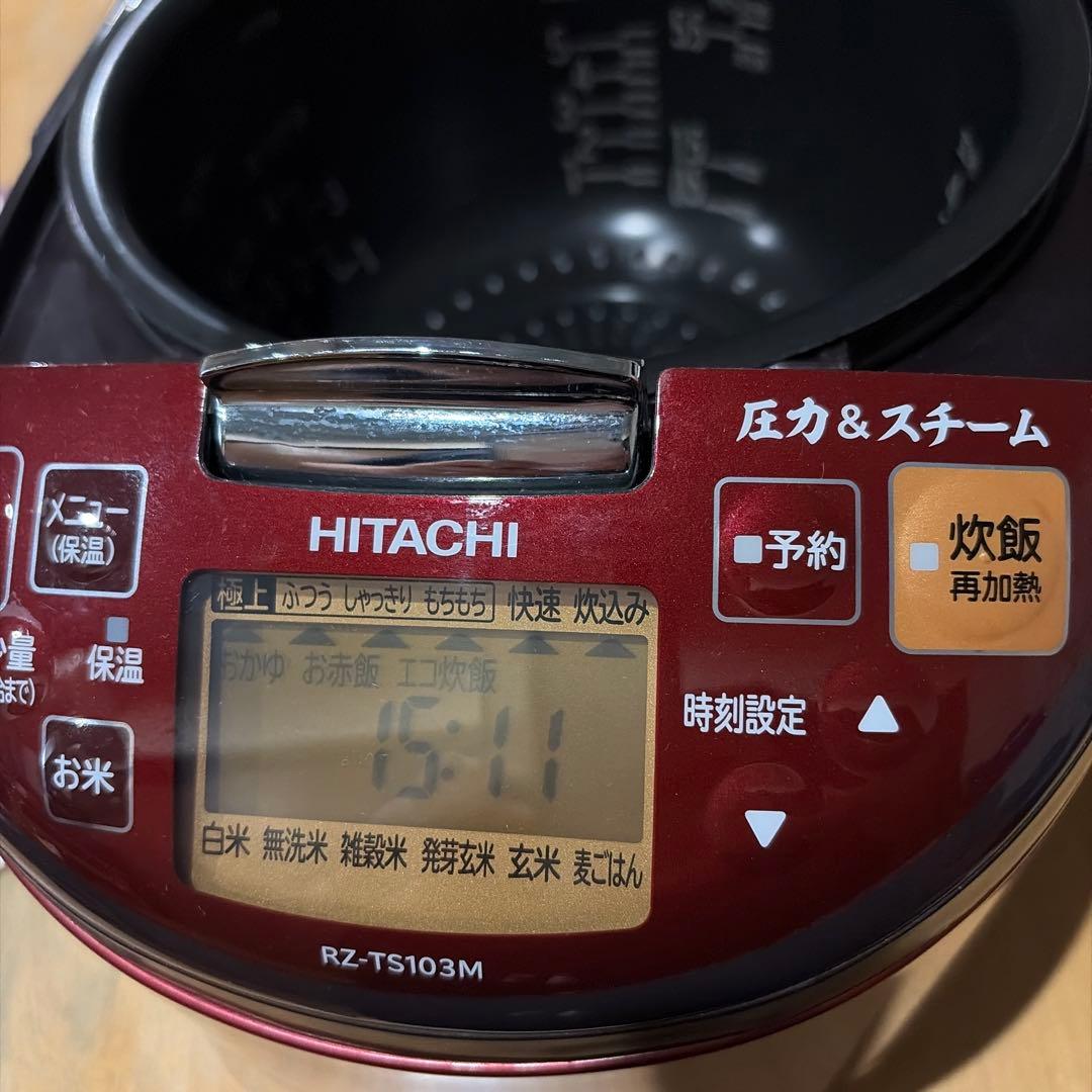 HITACHI IHジャー炊飯器 家庭用 1.0Lタイプ RZ-TS103M