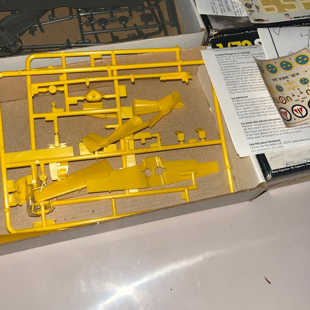 初版 絶版 1/72 レシプロ フランス空軍 民間機 ３機 プラモデル 激レア