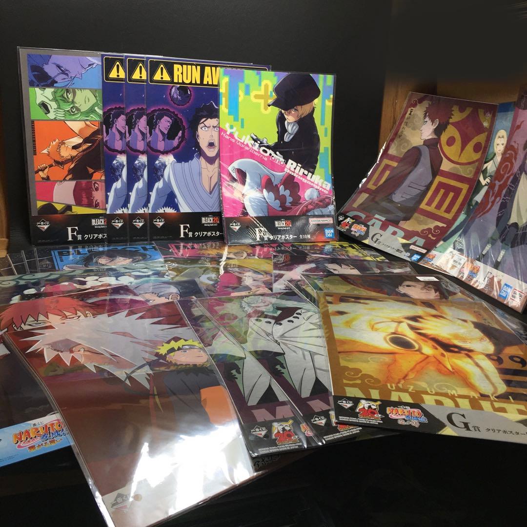 アニメビジュアルボード、ビジュアルシート等　大量まとめ売り 約275枚