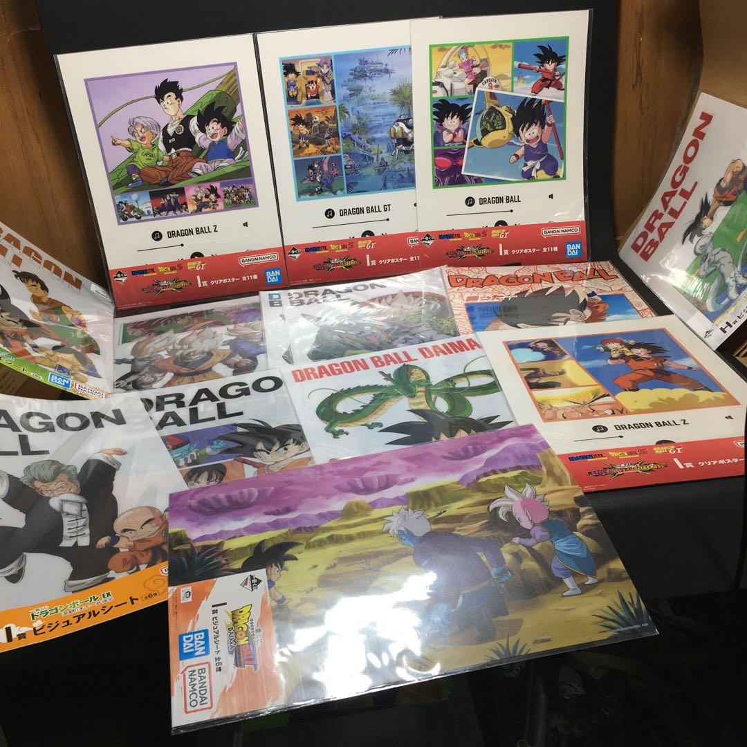 アニメビジュアルボード、ビジュアルシート等　大量まとめ売り 約275枚