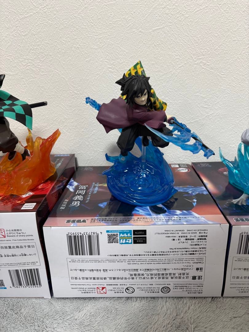 鬼滅の刃 フィギュア 4体セット　クロスリンク