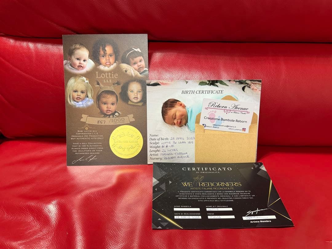 リボーンドール　ロッティー　LOTTIE BY LAURA LEE EAGLES