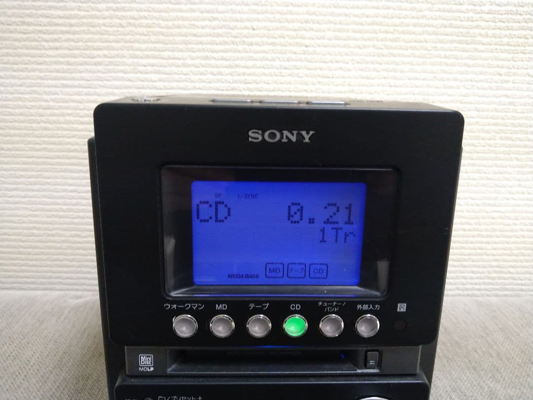 ソニー　ウォークマン・CD・MD・カセットコンポ　SONY HCD-M35WM