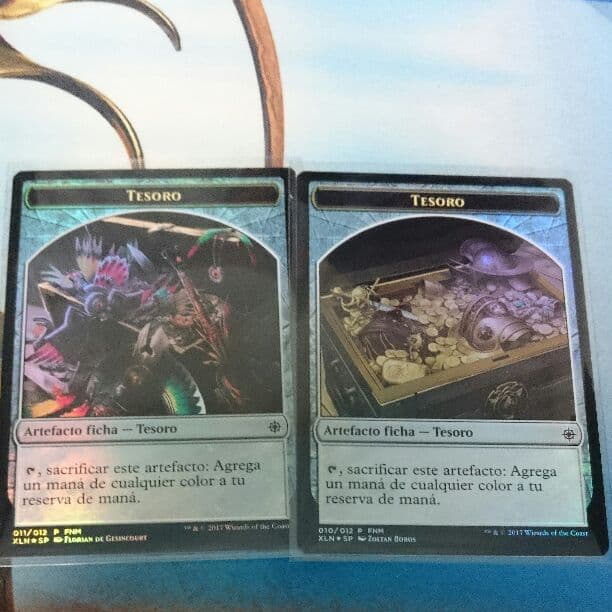 MTG 恐竜 吸血鬼 宝物 トークン foil 他言語版 ２枚セット