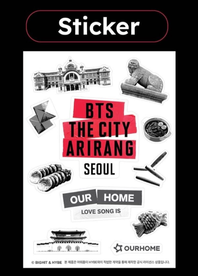 【非売品】BTS THE CITY ARIRANG /アリラン/限定品フルセット