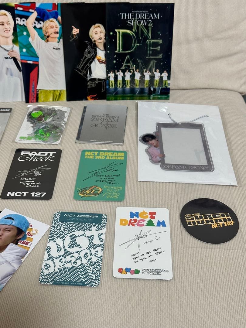nctdream nct127 グッズ　アルバム　うちわまとめ　マーク　トレカ