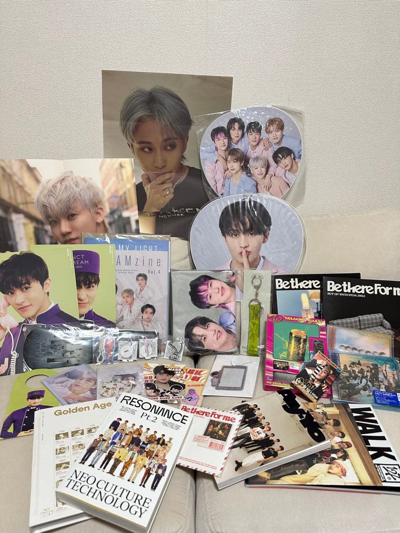 nctdream nct127 グッズ　アルバム　うちわまとめ　マーク　トレカ