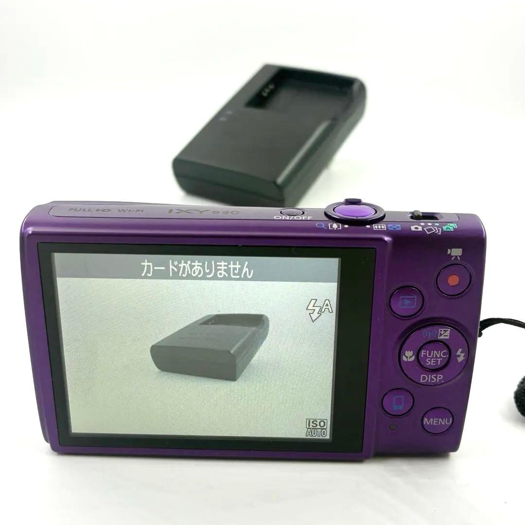 Canon IXY630 パープル　動作品