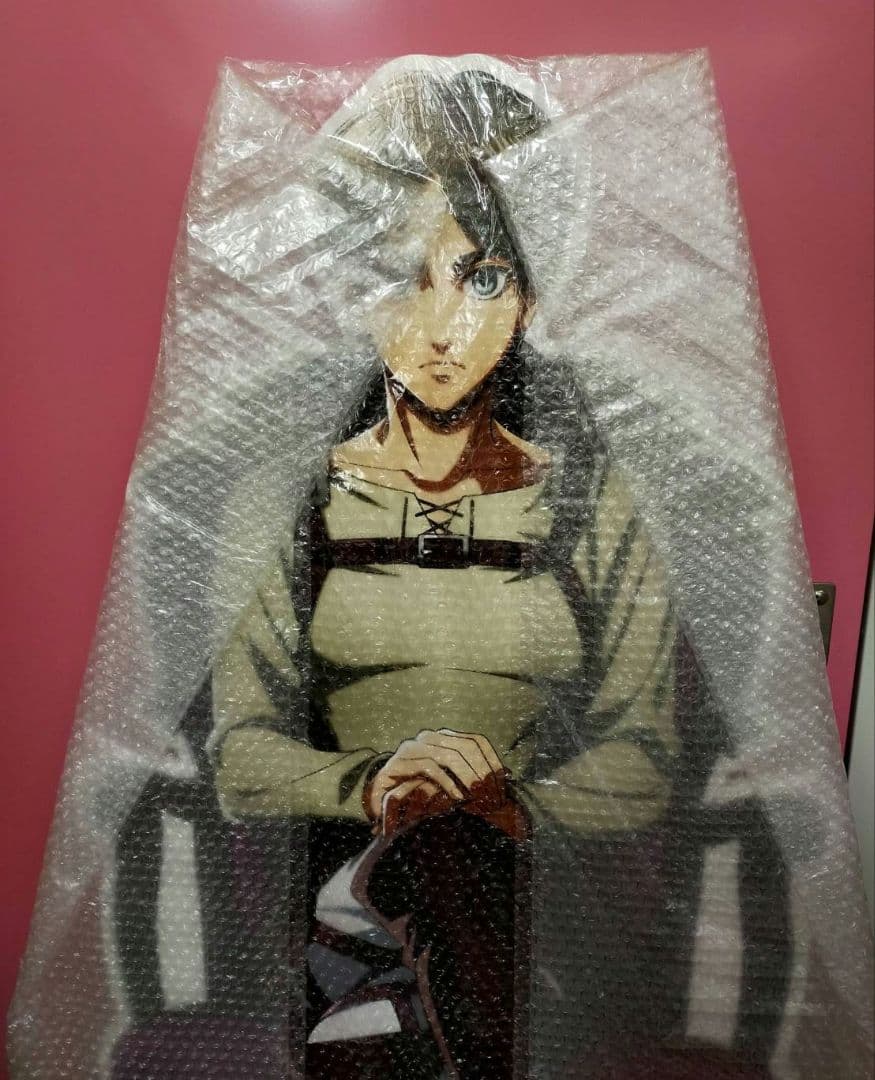 進撃の巨人　キャラウム　コラボカフェ　限定品　等身大パネル　エレン