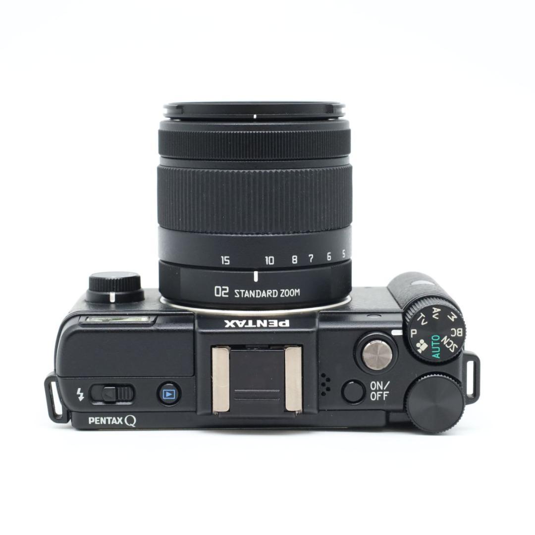 PENTAX Q 02ズームレンズキット ブラック PENTAXQ02LKBK