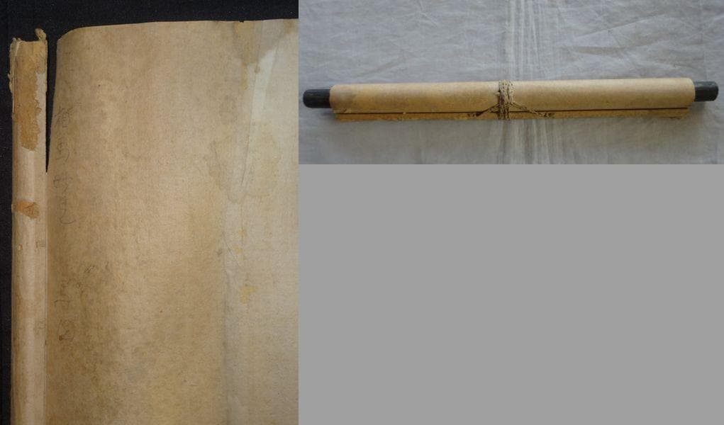 ヴィンテージ 馬放 相馬妙見中村神社 宮司 田代千信 墨馬 馬 紙本 肉筆 掛軸