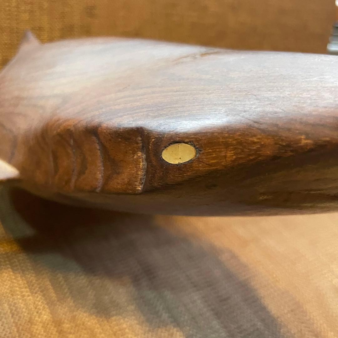 ソロモン諸島 ジンベイザメ 木彫り サメ シャーク 彫刻