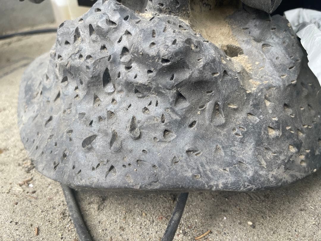 古美術 花文瓦細工 彫刻 明治〜大正期 伝統工芸 置物