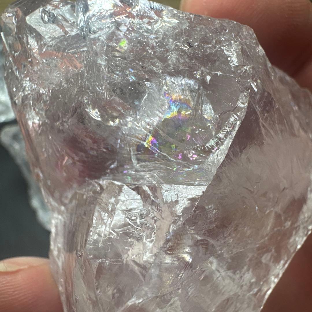 ヒマラヤ水晶 かちわり原石 約2.3kg まとめ売り 虹あり