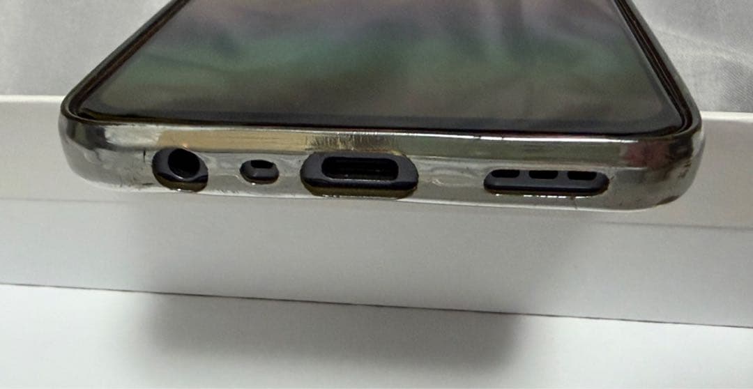 【新品同様】OPPO A73 ネイビーブルー本体付属品全てあり フィルム付き