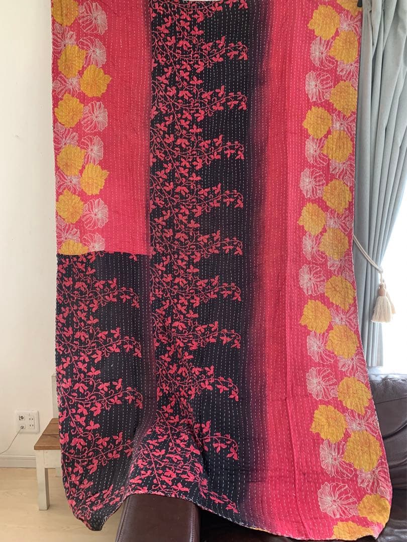003◆ヴィンテージ◆カンタキルト◆ 約216×139cm
