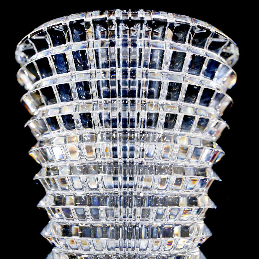 【極美品 送料込み】バカラ アイ フラワー ベース クリアー 花瓶